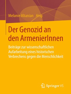 cover image of Der Genozid an den ArmenierInnen